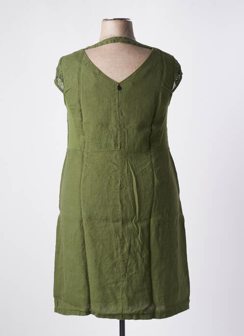 Rochie scurtă kaki MALOKA femeie