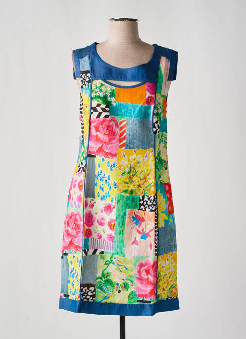 Rochie scurtă albastru MALOKA femeie