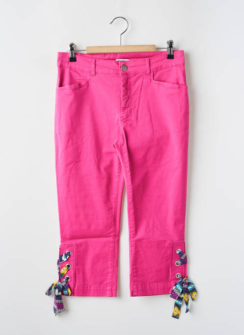 Pantalon trei sferturi roz PAUL BRIAL femeie