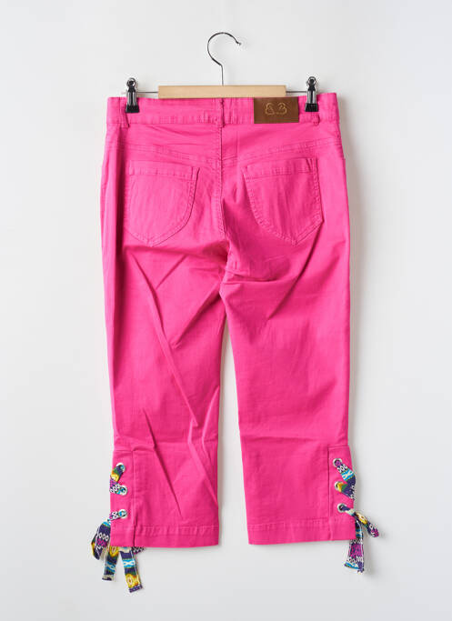 Pantalon trei sferturi roz PAUL BRIAL femeie