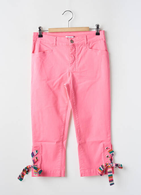 Pantalon trei sferturi roz PAUL BRIAL femeie