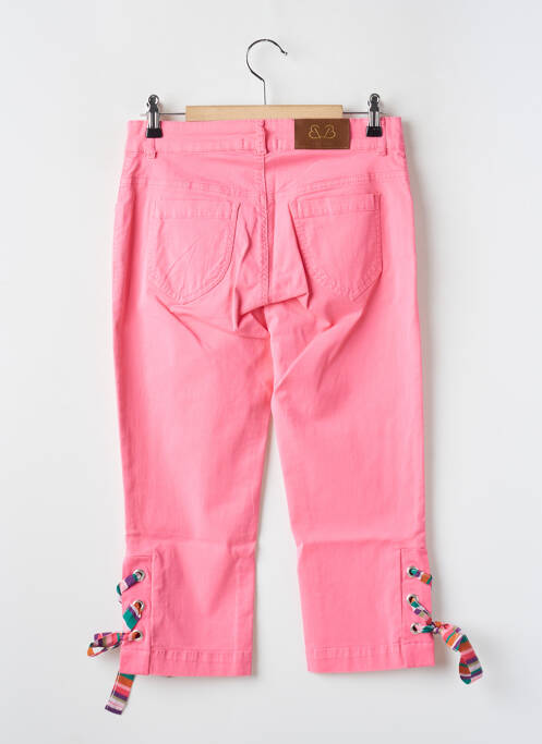 Pantalon trei sferturi roz PAUL BRIAL femeie