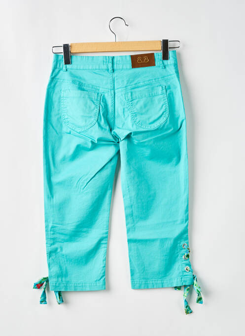 Pantalon trei sferturi albastru PAUL BRIAL femeie