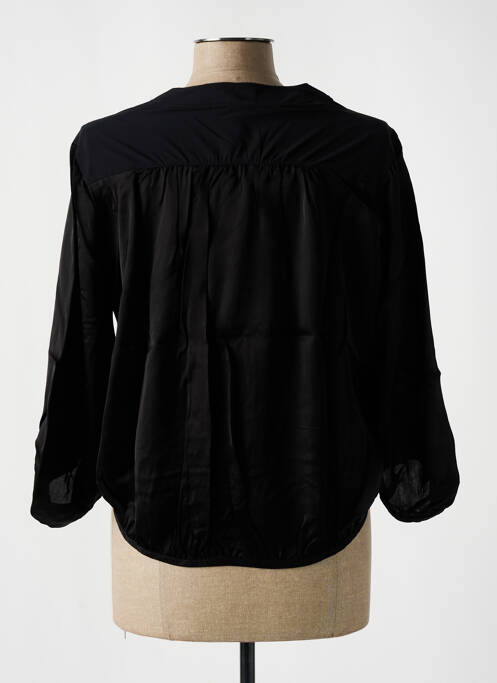 Vestă cu mâneci lungi negru MALOKA femeie