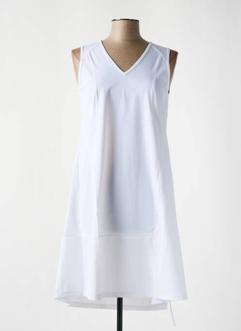 Rochie midi alb MALOKA femeie