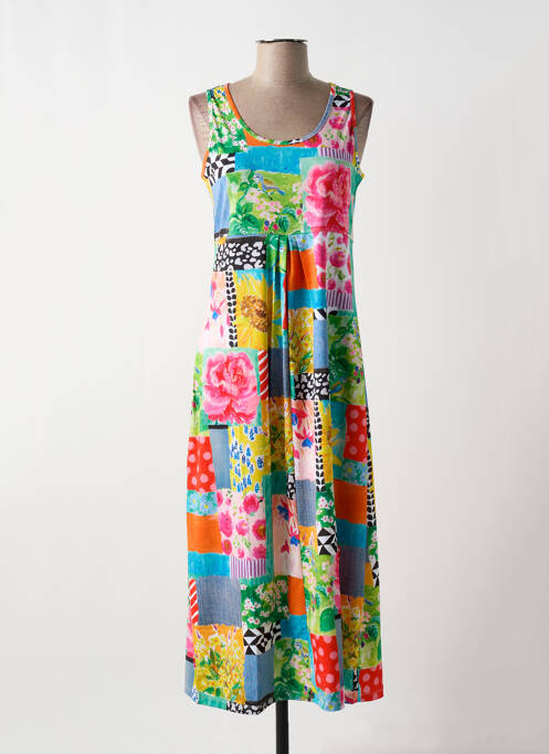 Rochie midi albastru MALOKA femeie