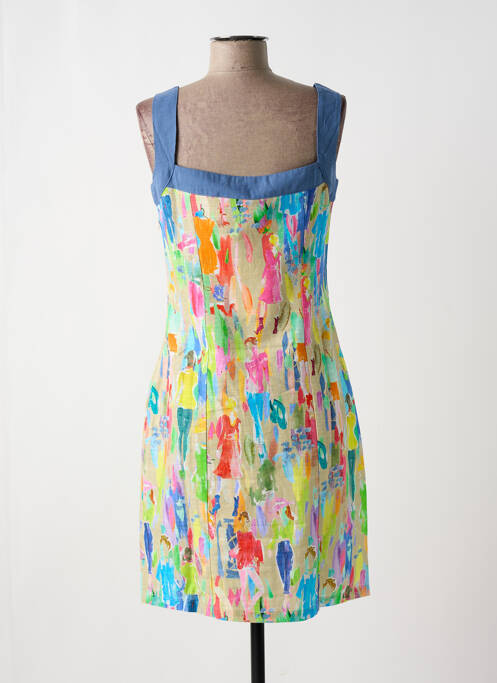 Rochie scurtă albastru PAUL BRIAL femeie