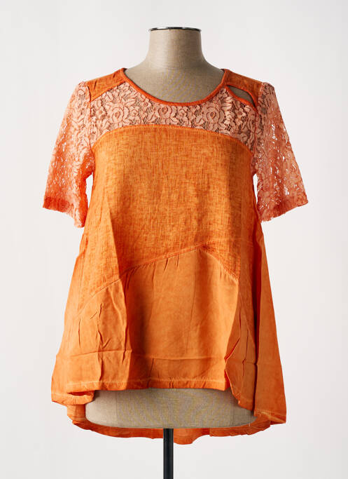Tricou portocaliu MALOKA femeie