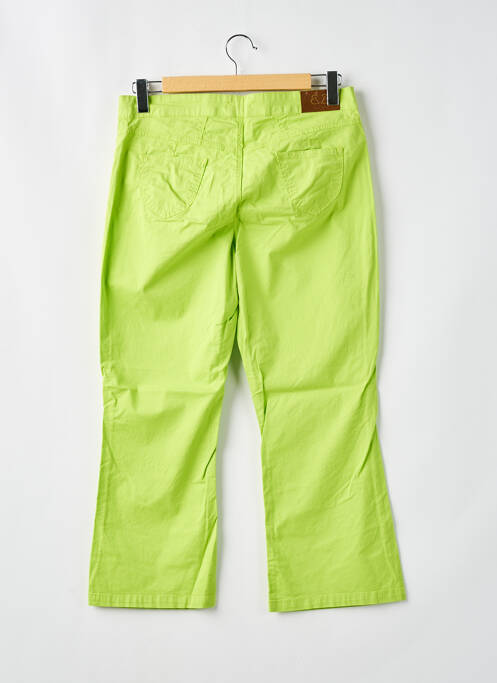 Pantalon drept verde PAUL BRIAL femeie