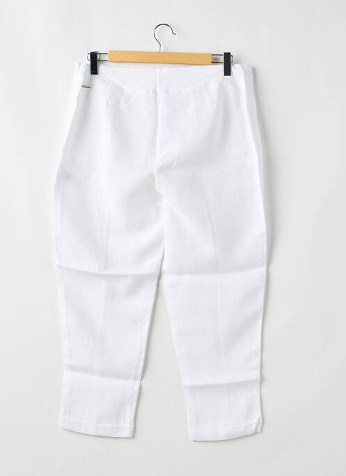 Pantalon 7/8 alb MALOKA femeie