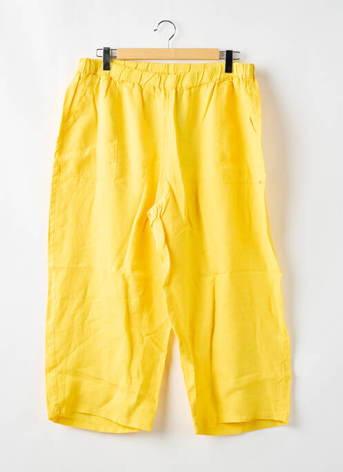 Pantalon drept galben MALOKA femeie