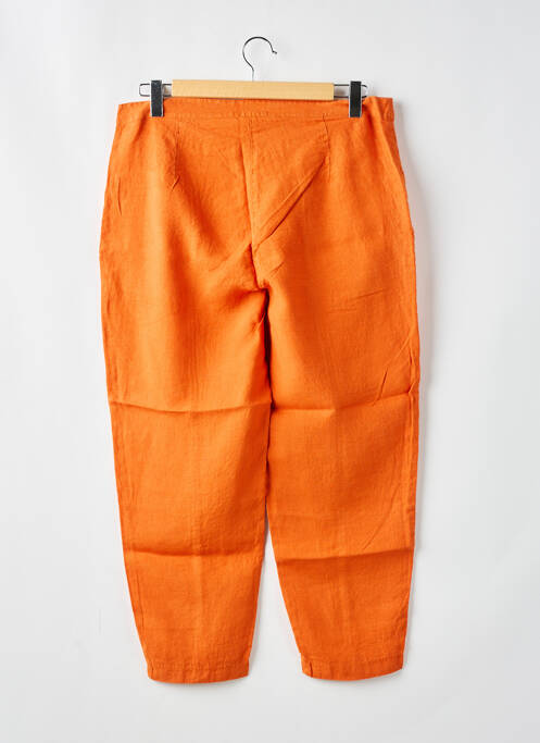 Pantalon 7/8 portocaliu MALOKA femeie