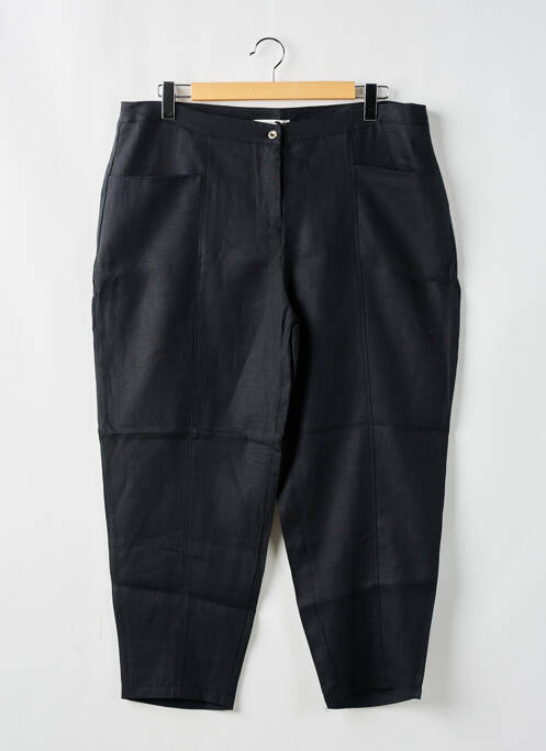 Pantalon trei sferturi negru MALOKA femeie