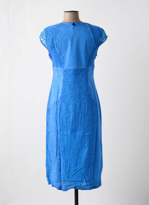 Rochie midi albastru MALOKA femeie