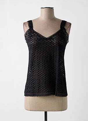 Top negru PAUL BRIAL femeie