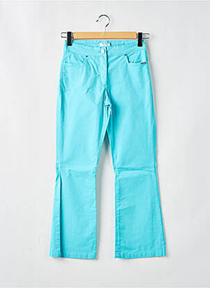 Blugi cu croială dreaptă turcoaz PAUL BRIAL femeie