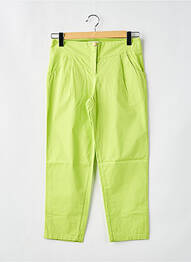 Pantalon 7/8 verde PAUL BRIAL femme