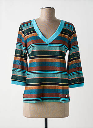 Tricou albastru PAUL BRIAL femeie