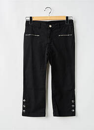 Pantalon trei sferturi negru PAUL BRIAL femme