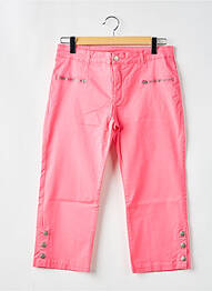 Pantalon trei sferturi roz PAUL BRIAL femme
