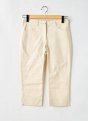 Pantalon trei sferturi bej PAUL BRIAL femeie