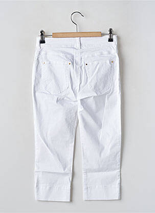 Pantalon trei sferturi alb PAUL BRIAL femeie