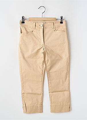 Pantalon trei sferturi bej PAUL BRIAL femeie