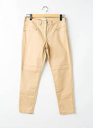 Pantalon slim bej PAUL BRIAL femme
