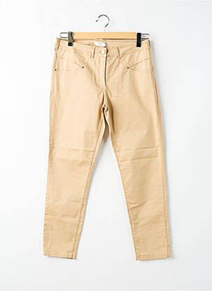 Pantalon slim bej PAUL BRIAL femeie