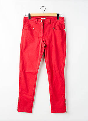 Pantalon drept roșu PAUL BRIAL femeie
