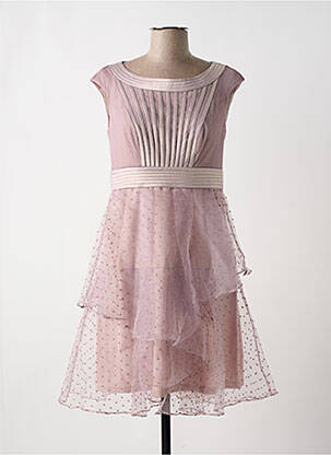 Rochie scurtă roz PAUL BRIAL femeie