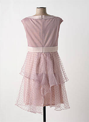Rochie scurtă roz PAUL BRIAL femeie