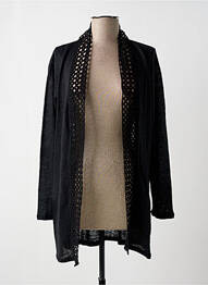Vestă cu mâneci lungi negru PAUL BRIAL femme