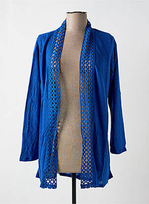 Vestă cu mâneci lungi albastru PAUL BRIAL femeie