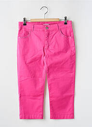 Pantalon trei sferturi roz PAUL BRIAL femme