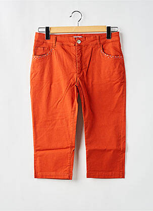 Pantalon trei sferturi portocalie PAUL BRIAL femeie