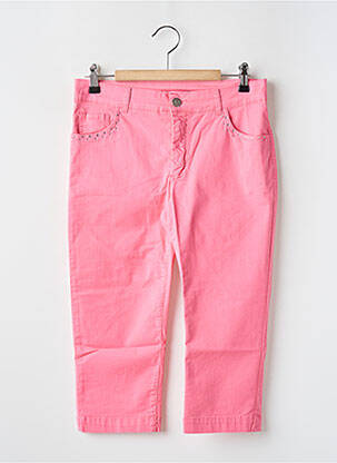Pantalon trei sferturi roz PAUL BRIAL femeie