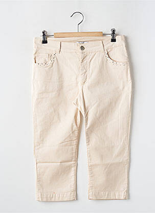Pantalon trei sferturi bej PAUL BRIAL femeie