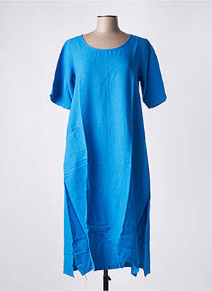 Rochie midi albastru G!OZE femeie