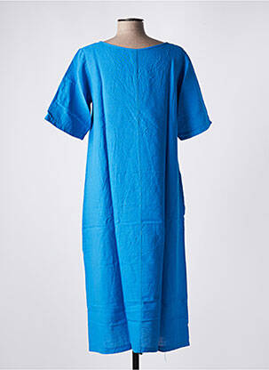 Rochie midi albastru G!OZE femeie