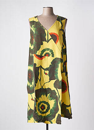 Rochie midi galben G!OZE femeie