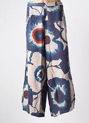 Pantalon larg albastru G!OZE femeie