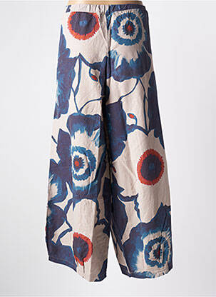 Pantalon larg albastru G!OZE femeie