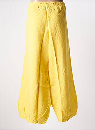 Pantalon evazat galben G!OZE femeie