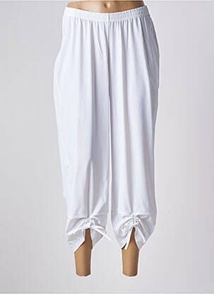 Pantalon larg alb G!OZE femeie