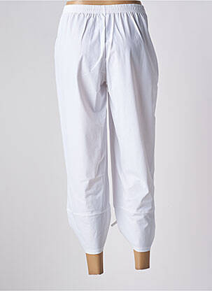 Pantalon larg alb G!OZE femeie