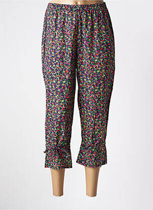 Pantalon trei sferturi negru G!OZE femeie