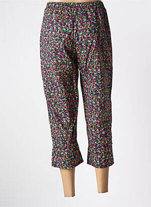 Pantalon trei sferturi negru G!OZE femeie