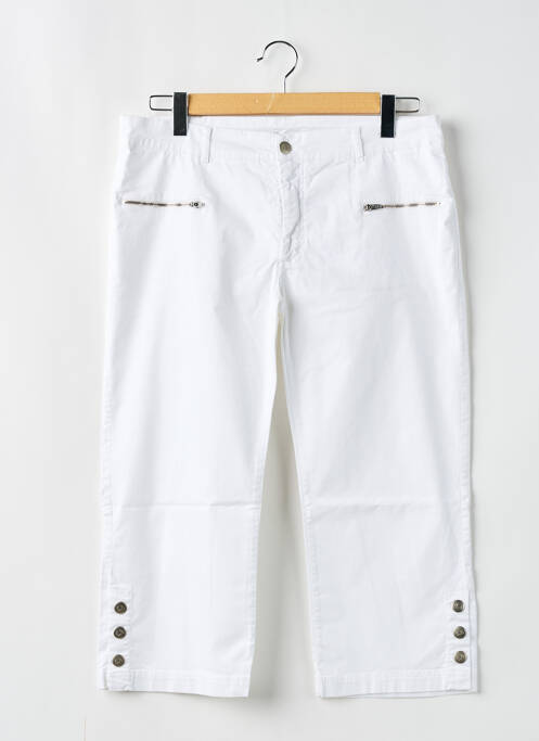 Pantalon trei sferturi alb PAUL BRIAL femeie