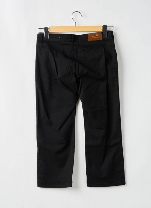 Pantalon trei sferturi negru PAUL BRIAL femeie